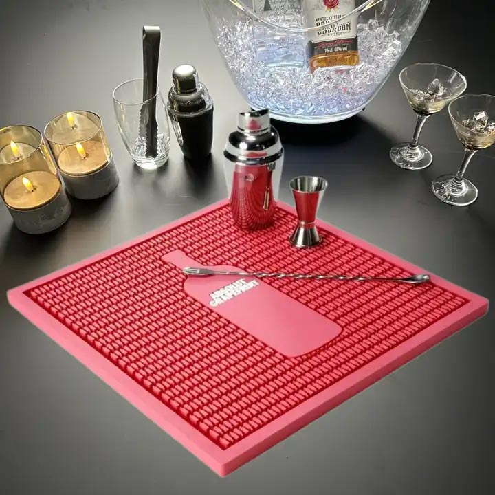 Bar Service Mat Silicone Bar Mats For Countertop Personalized