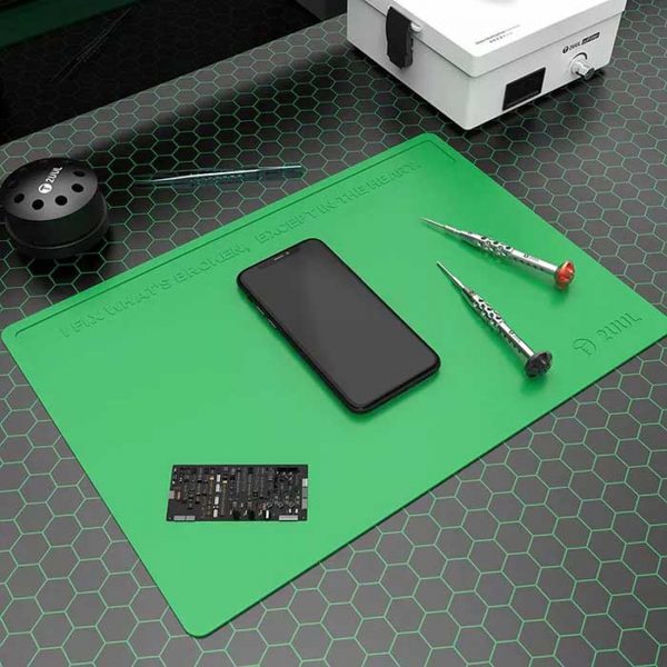 Custom Logo Anti Static Silicone Work Mat for Cellphone, Laptop Heat Resistant Soldering Watch Mobile Repairing Mat