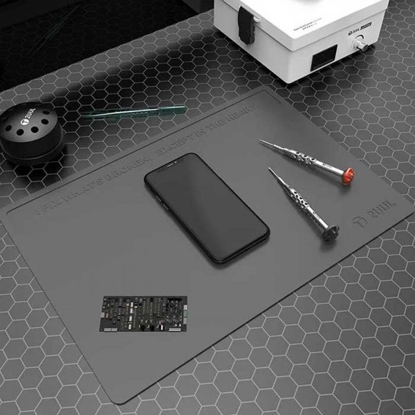 Custom Logo Anti Static Silicone Work Mat for Cellphone, Laptop Heat Resistant Soldering Watch Mobile Repairing Mat