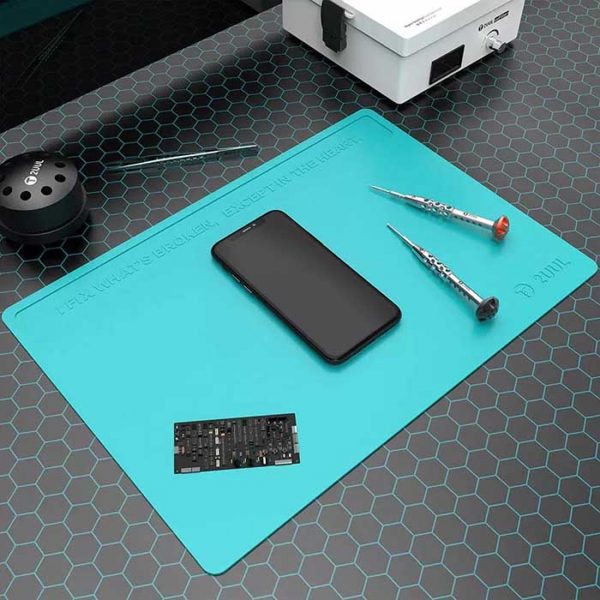 Custom Logo Anti Static Silicone Work Mat for Cellphone, Laptop Heat Resistant Soldering Watch Mobile Repairing Mat