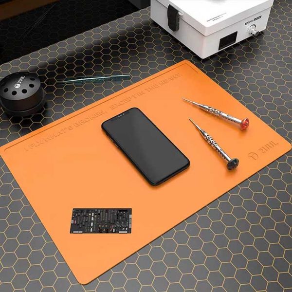 Custom Logo Anti Static Silicone Work Mat for Cellphone, Laptop Heat Resistant Soldering Watch Mobile Repairing Mat